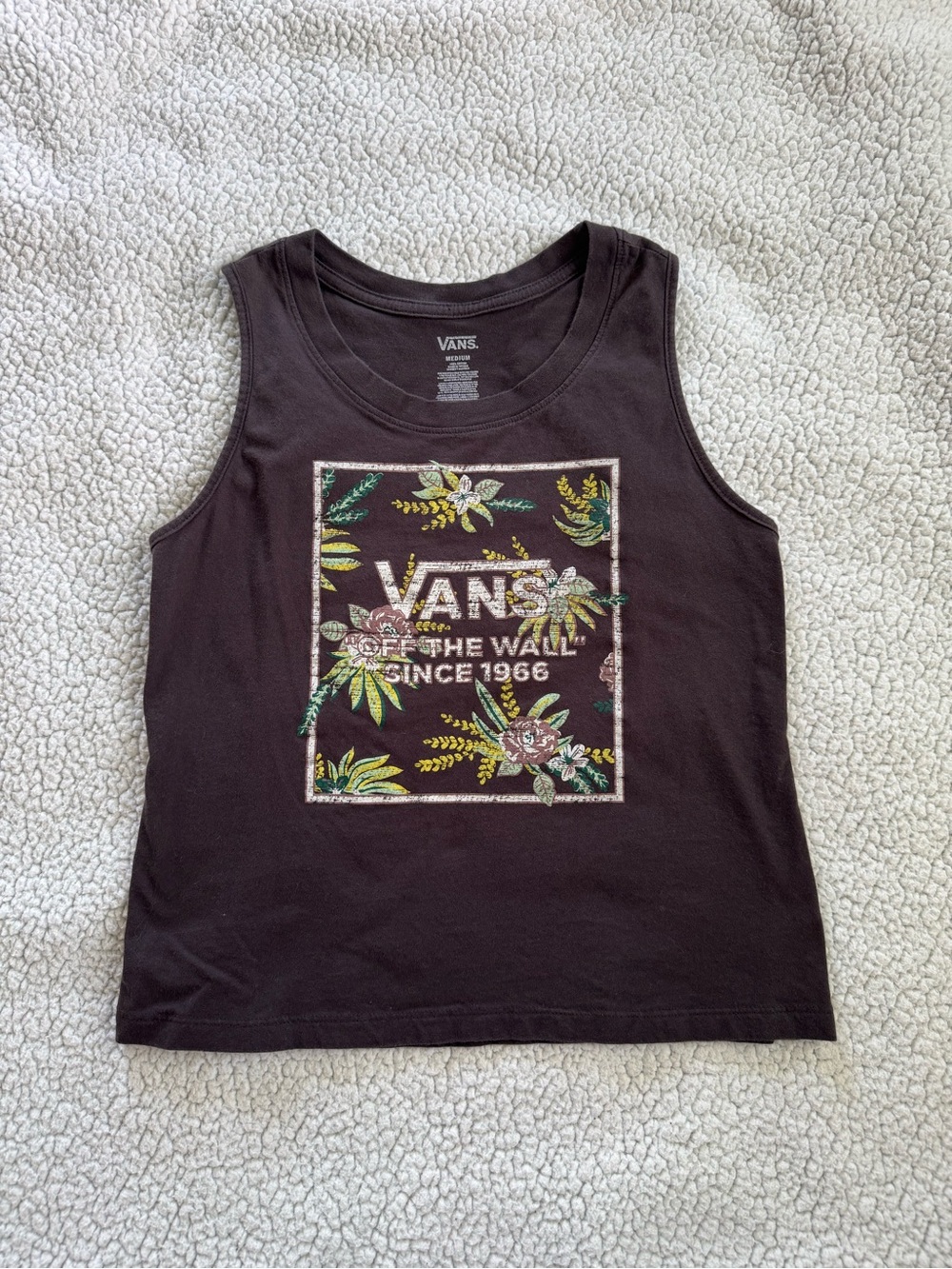 Vans Grey/Black Tank